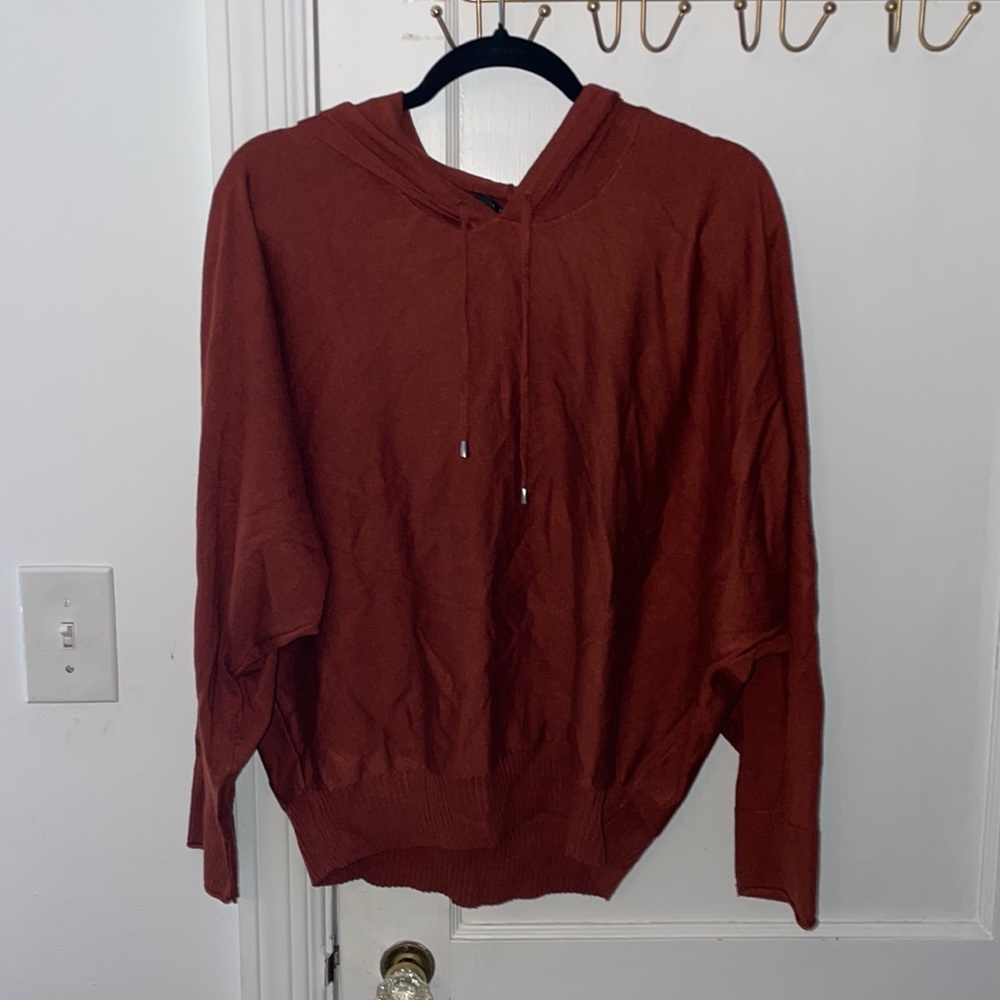 NWT Cyrus knit hooded sweater